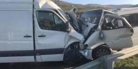 بالصور.. مصرع مواطنين بحادث سير مروع شرق الخليل