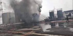 بالفيديو.. قتلى جراء انفجار صهريج في أحد المصانع بتونس