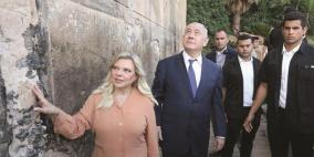 نتنياهو يقتحم قرية سوسيا الأثرية جنوب الخليل 