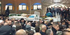 دير الأسد تشيّع ضحيّتي جريمة القتل