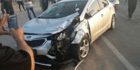 وفاة مواطن وإصابات في حادث إنقلاب مركبة بغزة