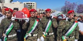 نابلس تشيع جثمان الشهيد حسام عصايرة في عصيرة القبلية