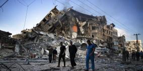 "تحديث"شهداء و جرحى و قصف و نسف مبانٍ في قطاع غزة