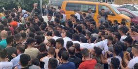 تشييع جثمان الشهيد بني شمسة في بلدة بيتا