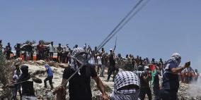 إصابة شابين برصاص الاحتلال المطاطي في بيتا