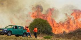اندلاع حريق كبير في أحد أحراش جبال القدس