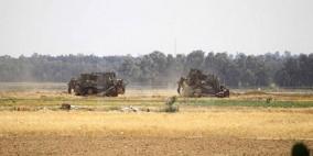 توغل وأعمال تجريف للاحتلال شرق المغازي والبريج