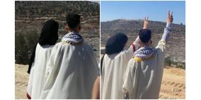 عقد قران على جبل صبيح.. زفة بإطارات الكوشوك وقنابل غاز