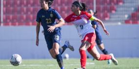 صور: منتخب فلسطين النسوي يخسر أمام تايلاند بسباعية نظيفة