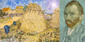 لوح "أكوام القمح" لفان غوخ في مزاد علني بسعر باهظ
