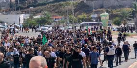 بالصور: أهالي أم الفحم يتظاهرون تنديدا بازدياد الجريمة وانعدام الأمن