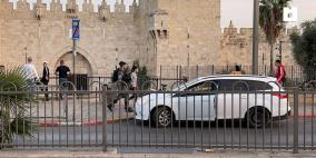 صور: الاحتلال يعتدي على طفل ويعتقله قرب باب العامود