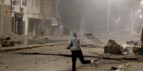 إضراب عام ومسيرة في بلدة عقارب التونسية