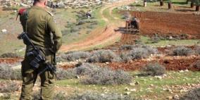 الاحتلال يدمر خط مياه جنوب طوباس