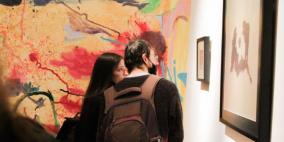 برعاية بنك فلسطين.. حوش الفن يفتتح معرضه الأول تحت عنوان "وما زلنا نخطو نحوها"