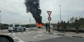 إصابة شاب جراء انفجار سيارة في كفر قاسم بالداخل 