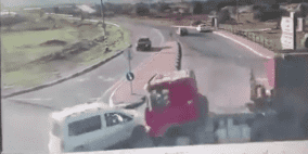 فيديو لحظة وقوع حادث السير شمال أريحا