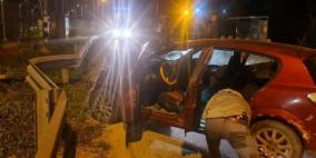 فيديو: إصابة جندي إسرائيلي في عملية دهس قرب رام الله