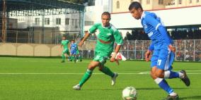 الخدمات يحسم "ديربي رفح" ويصعد لوصافة الدوري الممتاز