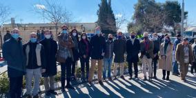 ممثل الاتحاد الأوروبي من الشيخ جراح: عمليات الإخلاء والهدم غير قانونية