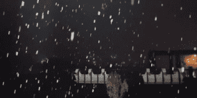 بالفيديو| تساقط الثلوج في الضفة والقدس