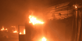 وفاة شاب وطفلة في حريق منزل بالخليل