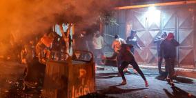 موجهات عنيفة إثر اقتحام قوات الاحتلال حي بطن الهوى بسلوان