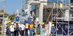 مصرع عامل سقط عن ارتفاع بورشة بناء في القدس