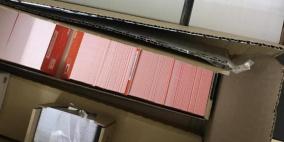 نابلس: ضبط 7650 شريحة اتصالات إسرائيلية ممنوعة من التداول