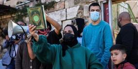 دعوات لأداء صلاة المغرب في الشيخ جراح إسنادا للأهالي