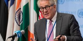 وينسلاند يعرب عن قلقه من "تدهور الوضع الأمني" في الضفة