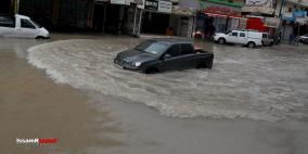 كمية الأمطار الهاطلة على فلسطين منذ بداية الموسم حتى الآن