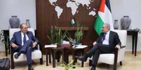 تفاصيل اجتماع اشتية مع المبعوث الأميركي هادي عمرو