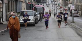 بالصور: انطلاق ماراثون فلسطين الدولي الثامن في بيت لحم