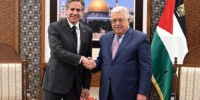 تفاصيل الاتصال الهاتفي بين الرئيس عباس ووزير الخارجية الأمريكي