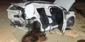 مصرع امرأة وإصابة آخرين في حادث سير بالنقب