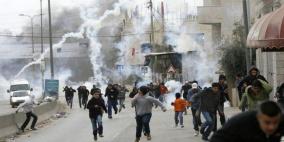 إصابة عشرات الطلبة  خلال اقتحام الاحتلال حرم جامعة خضوري