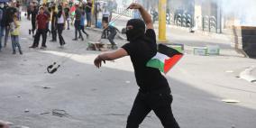 بالصور: عشرات إصابات بمواجهات متفرقة مع الاحتلال في الضفة