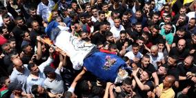 الآلاف يشيعون جثمان الشهيد بلال كبها في يعبد