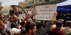 أجهزة الأمن تعتقل عددًا من المعتصمين ضد الغلاء في الخليل