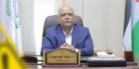 رئيس جامعة فلسطين يعلن إضرابه عن الطعام