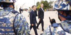 وفد أوروبي يتقدمه ماكرون يزور كييف