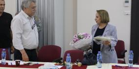 المنظمات الاهلية تكرم رئيسة مجلس ادارتها السابقة الاسيرة المحررة شذى عودة