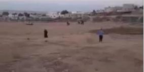 شاهد: لحظة انتحار قاتل الطالبة إيمان ارشيد في الأردن