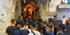 "محدث" بالفيديو: الاحتلال يستنفر قواته في البلدة القديمة ويغلق أبواب الأقصى