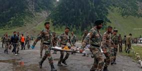 الهند: مقتل 16 شخصا إثر فيضانات اجتاحت مخيما