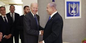 نتنياهو: أجريت لقاء دافئا وممتاز مع الرئيس الأمريكي جو بايدن