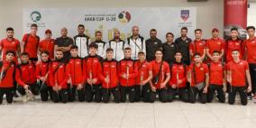 منتخب الشباب الفلسطيني يصل السعودية للمشاركة بكأس العرب