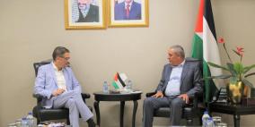 الشيخ يبحث مع رئيس الممثلية الألمانية في رام الله آخر المستجدات السياسية