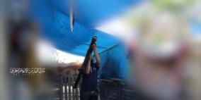 شاهد: سرايا القدس تنشر فيديو استهداف طائرة حربية في أجواء غزة